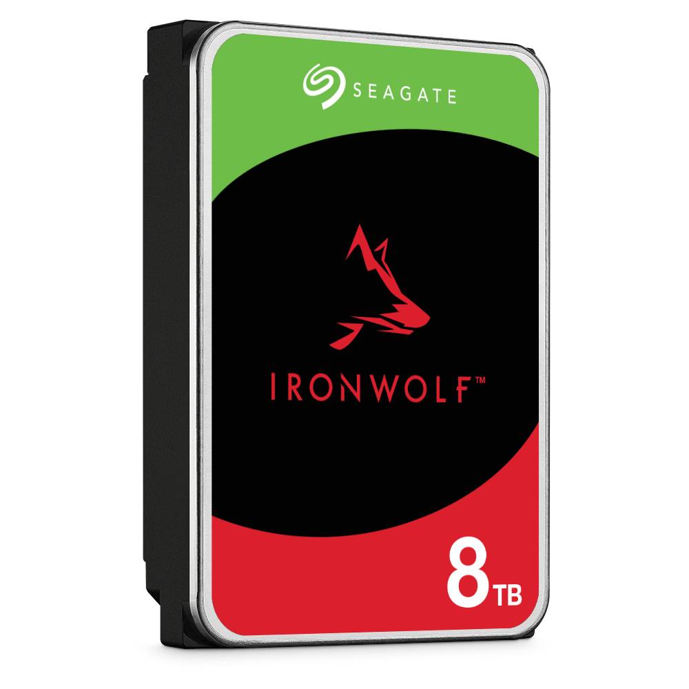 Rca Informatique - image du produit : IRONWOLF 8TB NAS 3.5IN 5400RPM 6GB/S SATA 256MB