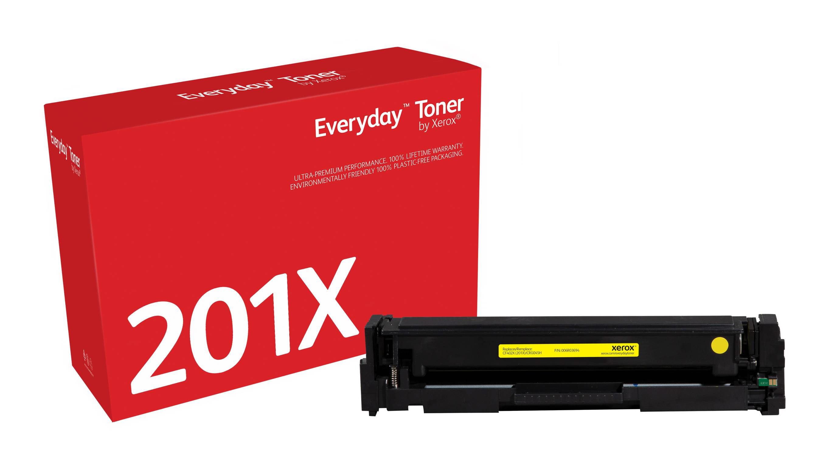 Rca Informatique - Image du produit : HIGH YIELD YELLOW TONER CARTRIDGE LIKE HP 201X FOR