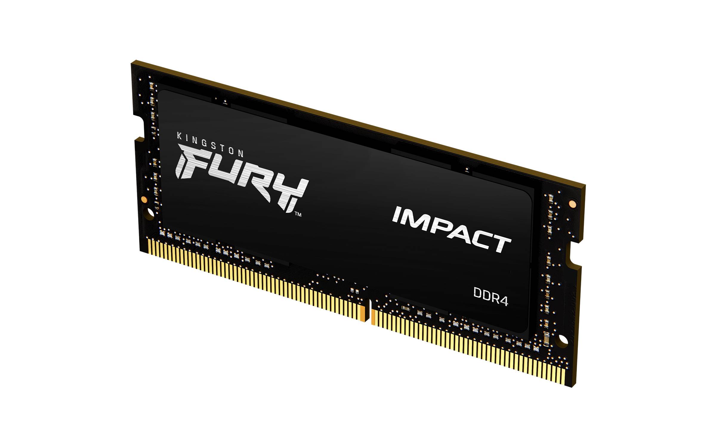 Rca Informatique - Image du produit : 32GB DDR4-2666MHZ CL15 SODIMM (KIT OF 2) 1GX8 FURY IMPACT