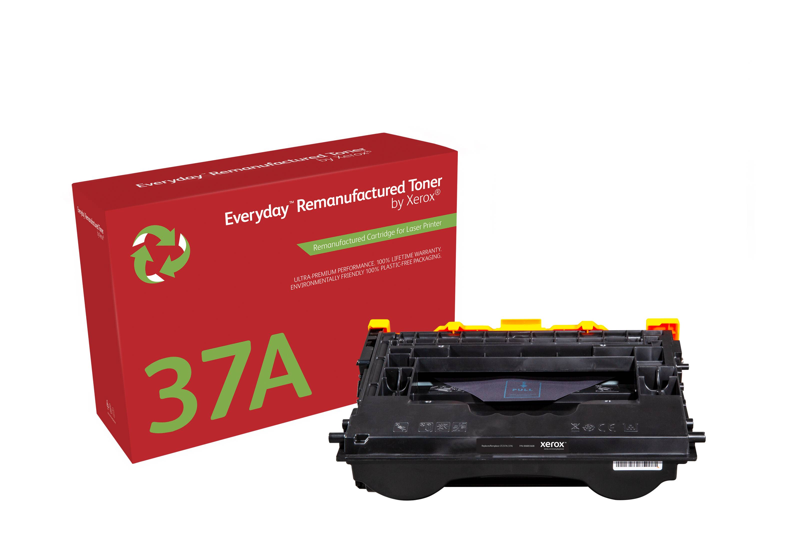 Rca Informatique - image du produit : HP 37A BLACK TONER CARTR M607 M608 M609 MFP M631 M632