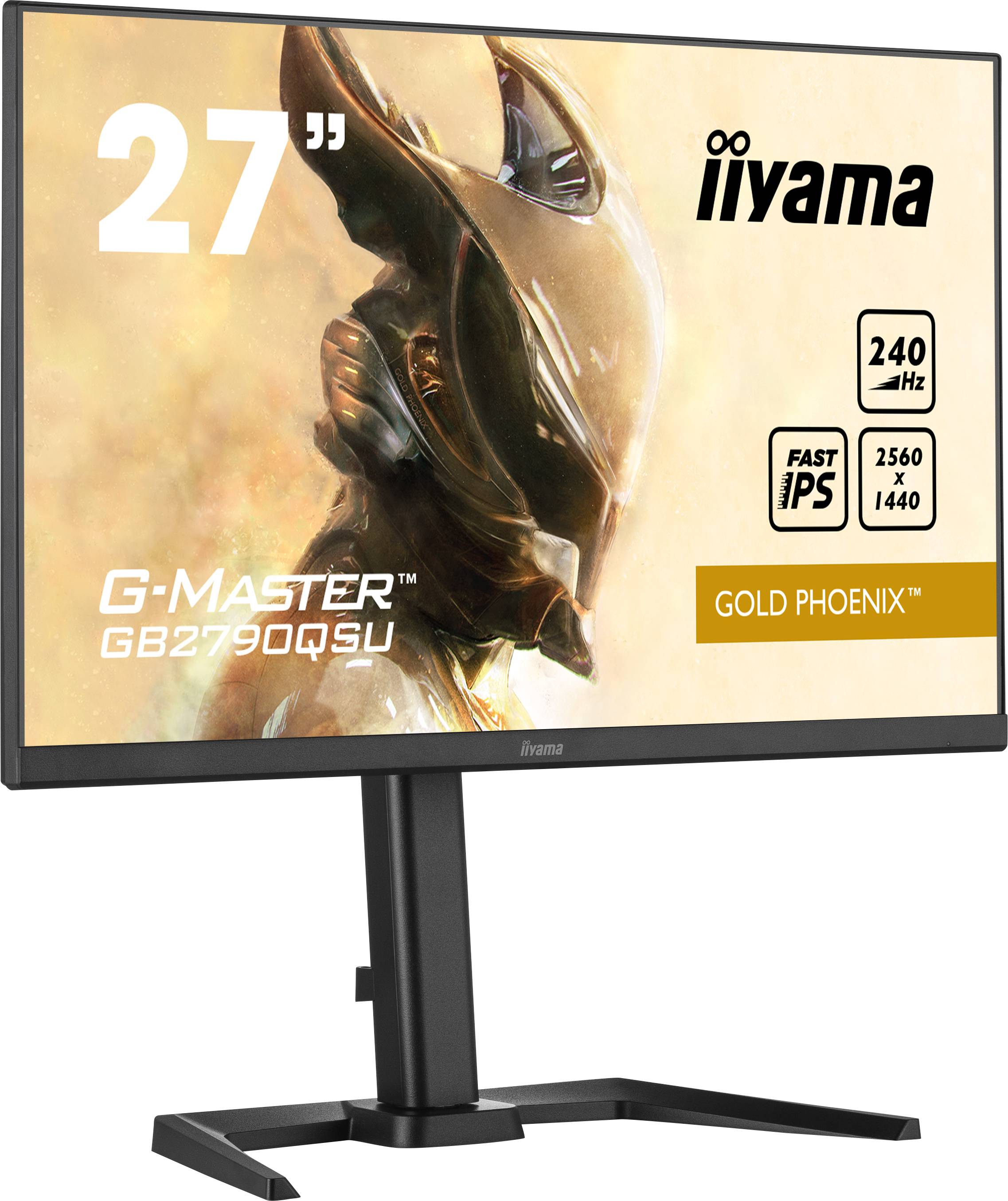 Rca Informatique - image du produit : GB2790QSU-B5 27IN IPS WQHD 240HZ/400CD/HDMI/DP/2USB/HAS