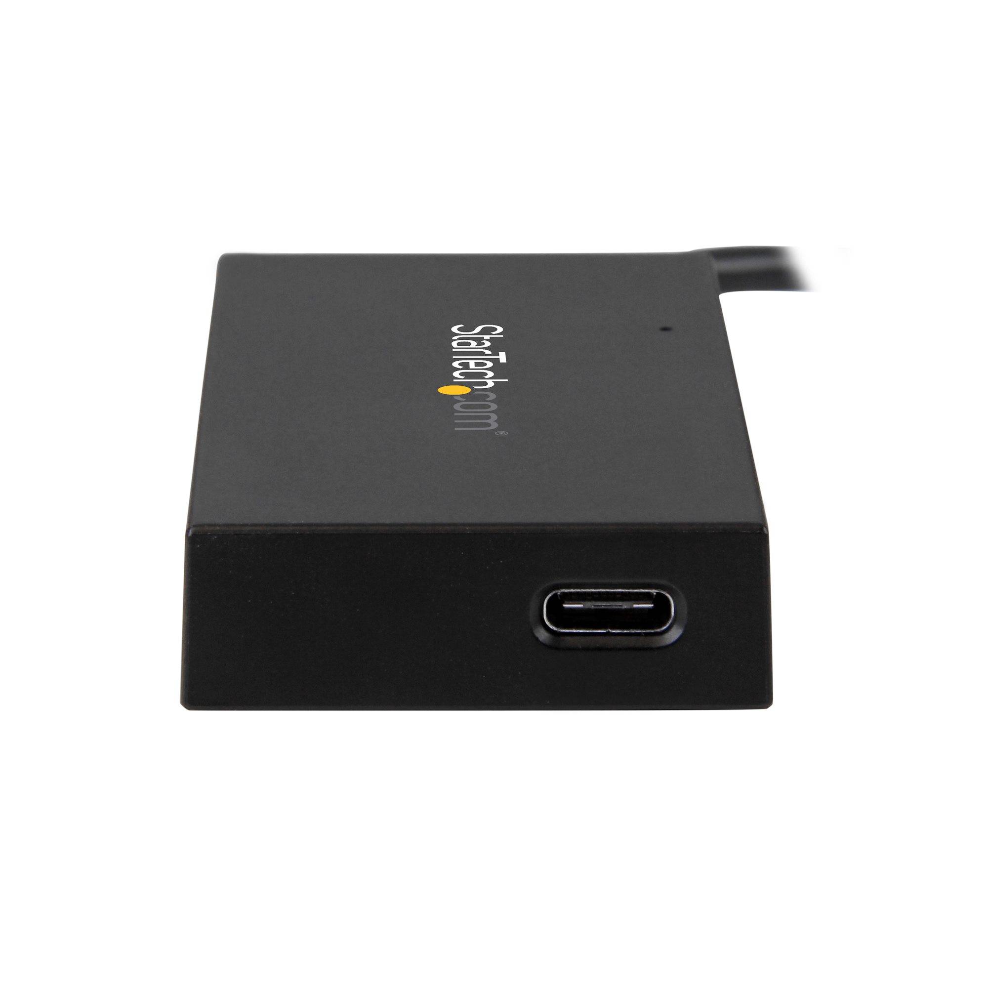 Rca Informatique - image du produit : HUB USB 3.1 GEN 1 4 PORTS - 1X USB-C 3X USB-A