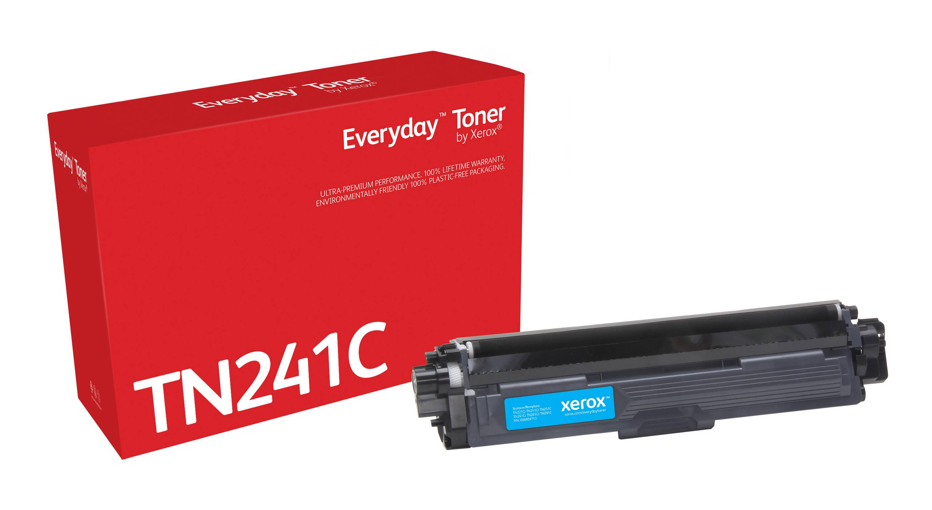 Rca Informatique - Image du produit : TONER CYAN CARTRIDGE EQUIVALENT TO BROTHER TN241C