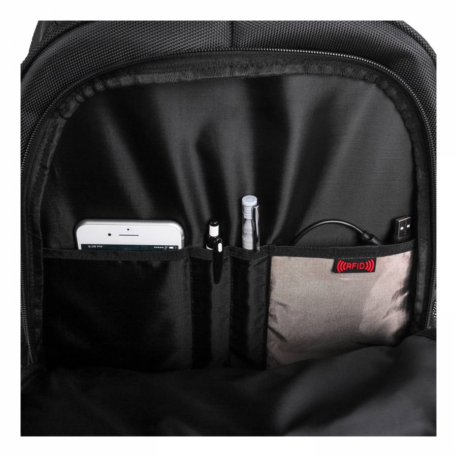 Rca Informatique - image du produit : 15.6IN BACKPACK FULLY PADDED LAPTOP BACKPACK