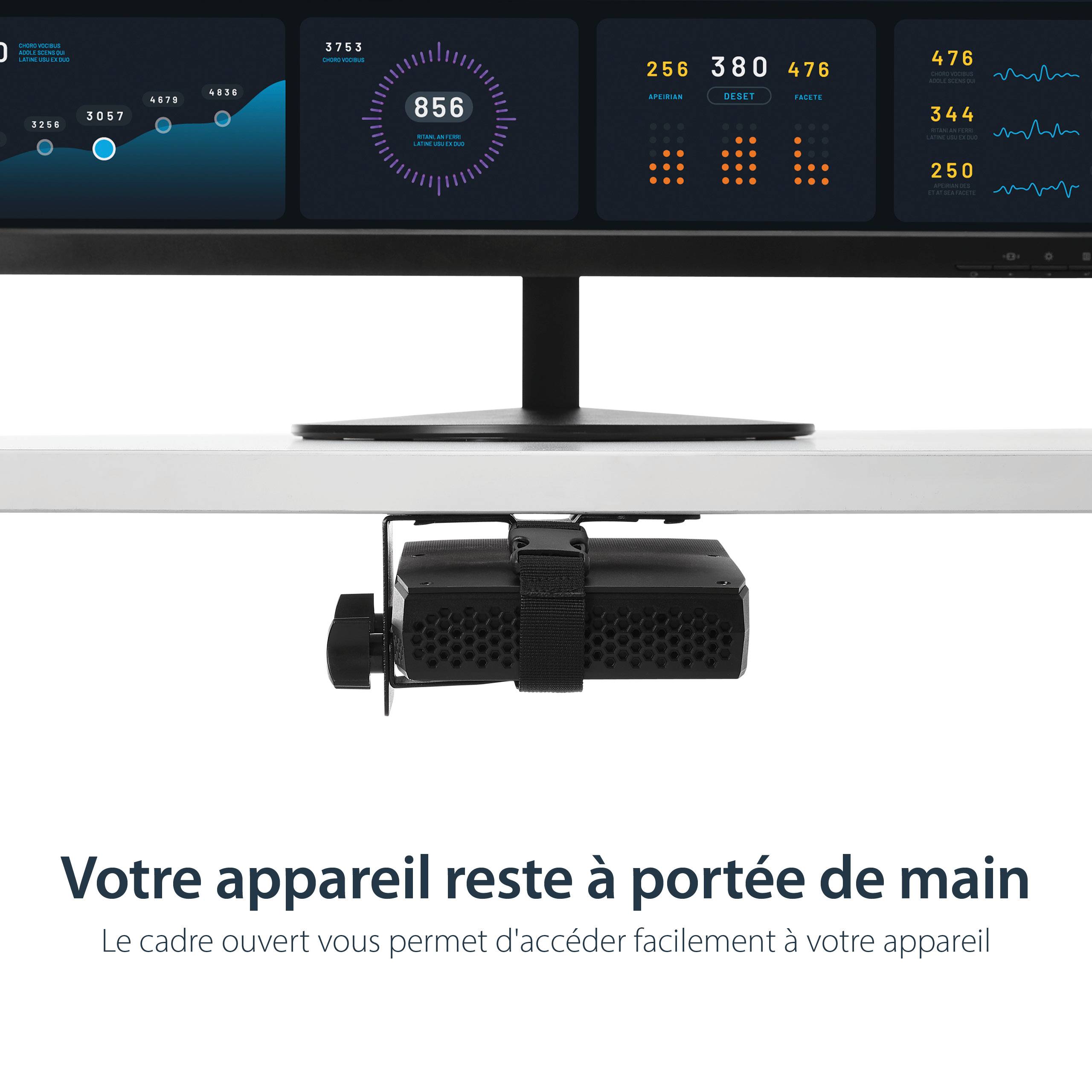 Rca Informatique - image du produit : THIN CLIENT MOUNT - VESA MOUNT BRACKET THIN CLIENT MON MOUNT