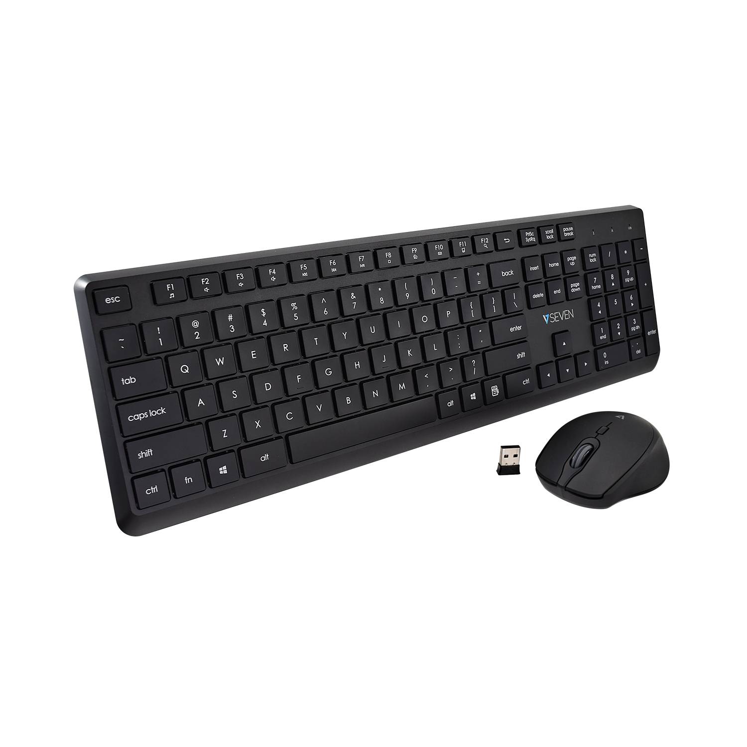 Rca Informatique - Image du produit : PRO WIRELESS KEYBOARD MOUSE US QWERTY US ENGLISH LASERED KEYCAP