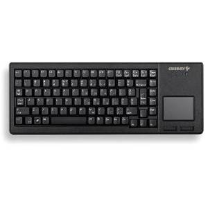 Rca Informatique - image du produit : CHERRY XS TOUCHPAD KEYBOARD USB BLACK