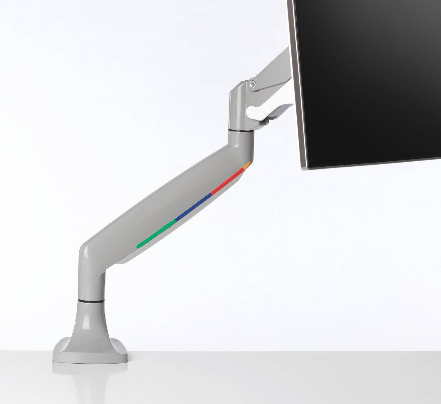 Rca Informatique - image du produit : ONE-TOUCH HEIGHT ADJUSTABLE SINGLE MONITOR ARM