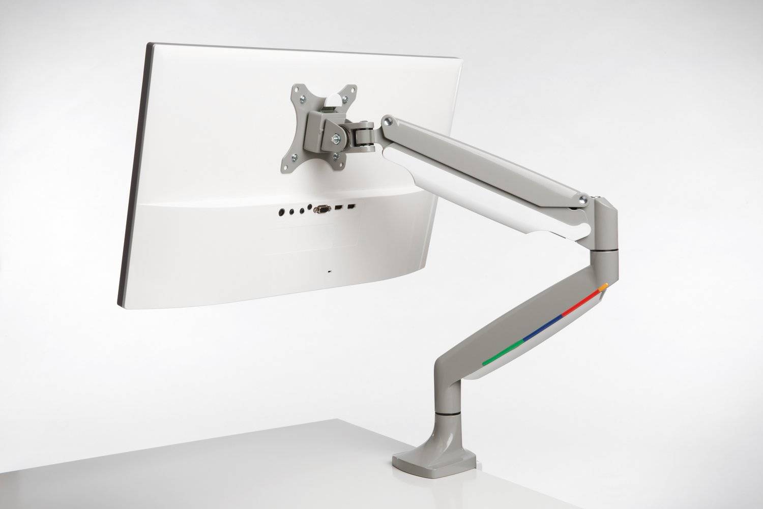 Rca Informatique - image du produit : ONE-TOUCH HEIGHT ADJUSTABLE SINGLE MONITOR ARM