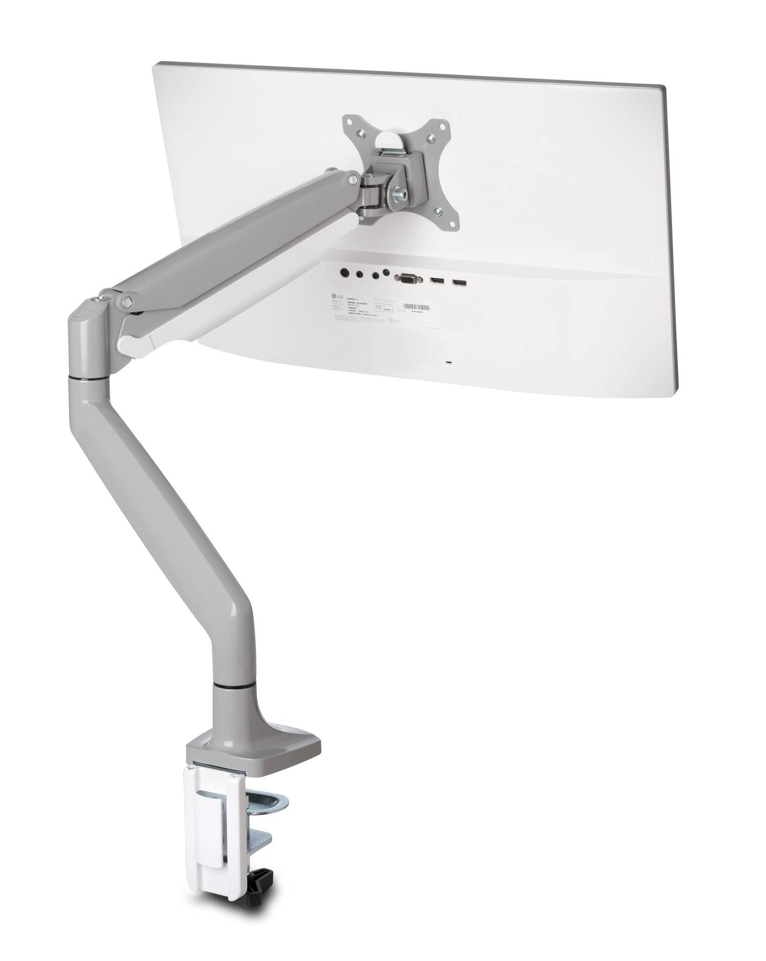 Rca Informatique - Image du produit : ONE-TOUCH HEIGHT ADJUSTABLE SINGLE MONITOR ARM