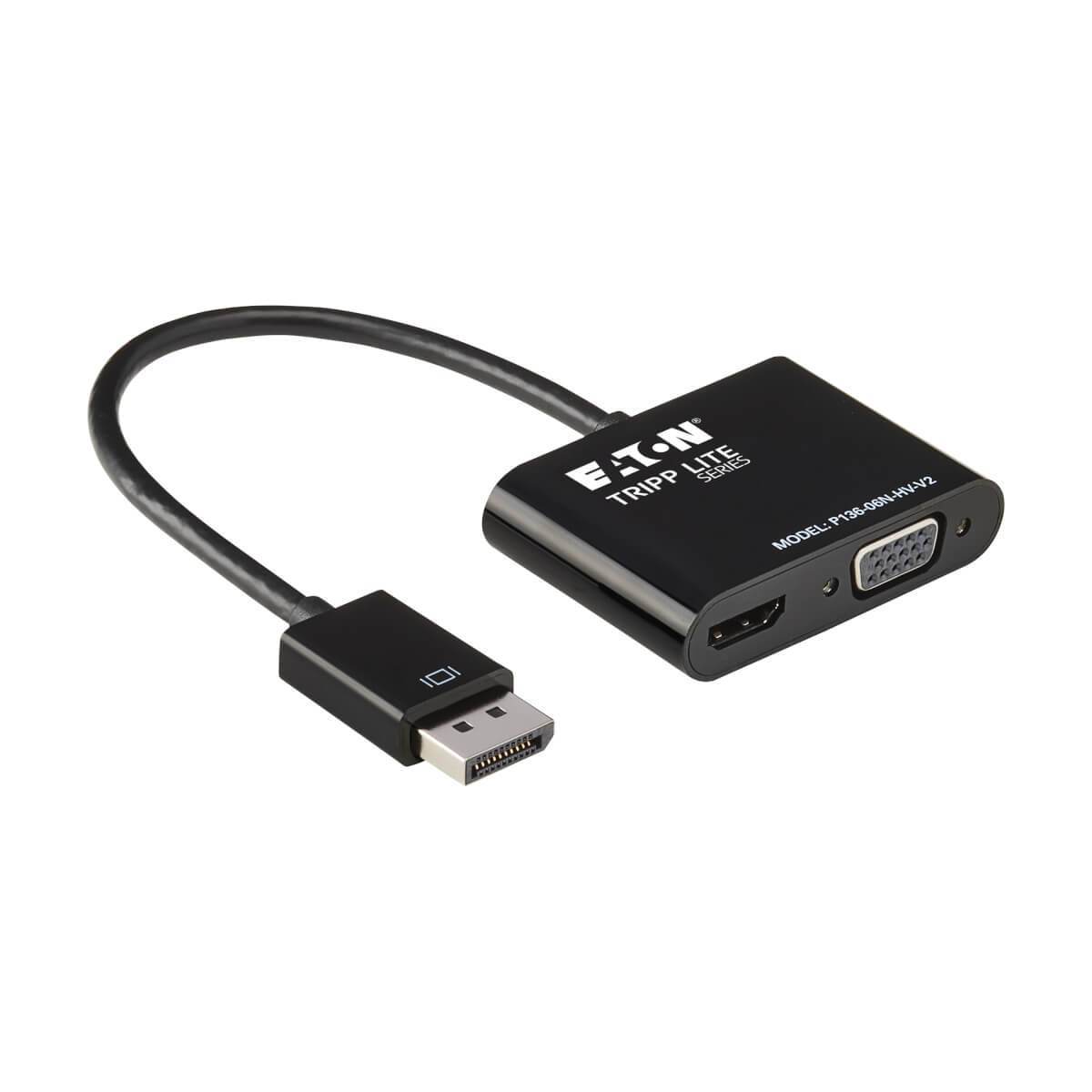 Rca Informatique - image du produit : DISPLAYPORT 1.2 TO VGA/HDMI