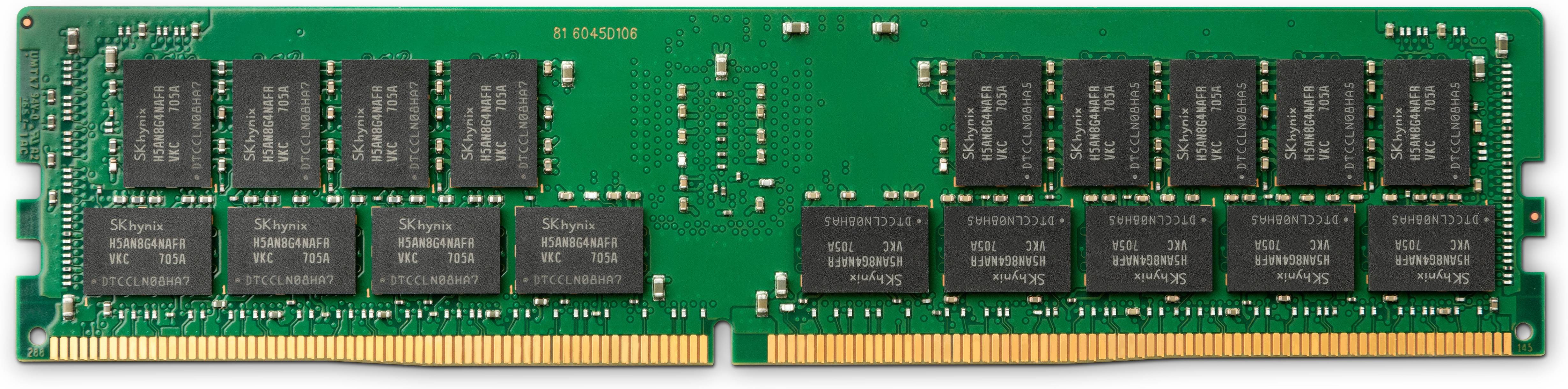 Rca Informatique - image du produit : 32GB DDR4-2933 (1X32GB) ECC REGRAM