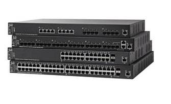 Rca Informatique - Image du produit : CISCO SX550X-12F 12-PORT 10G SFP+ STACKABLE MANAGED SWITCH