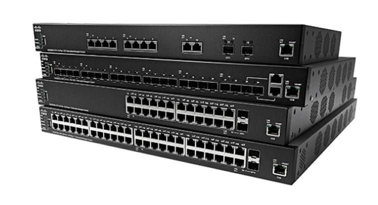 Rca Informatique - Image du produit : 24-PORT 10G SFP+ STACKABLE MANAGED SWITCH