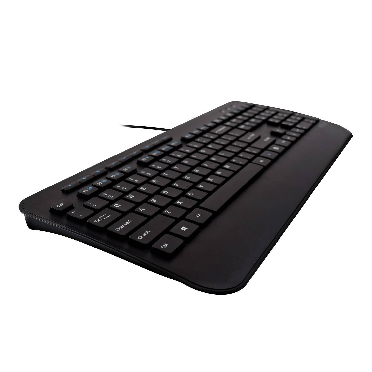 Rca Informatique - image du produit : PRO USB KEYBOARD MOUSE COMBO ES FULLSIZE/PALMREST SPANISH QWERTY