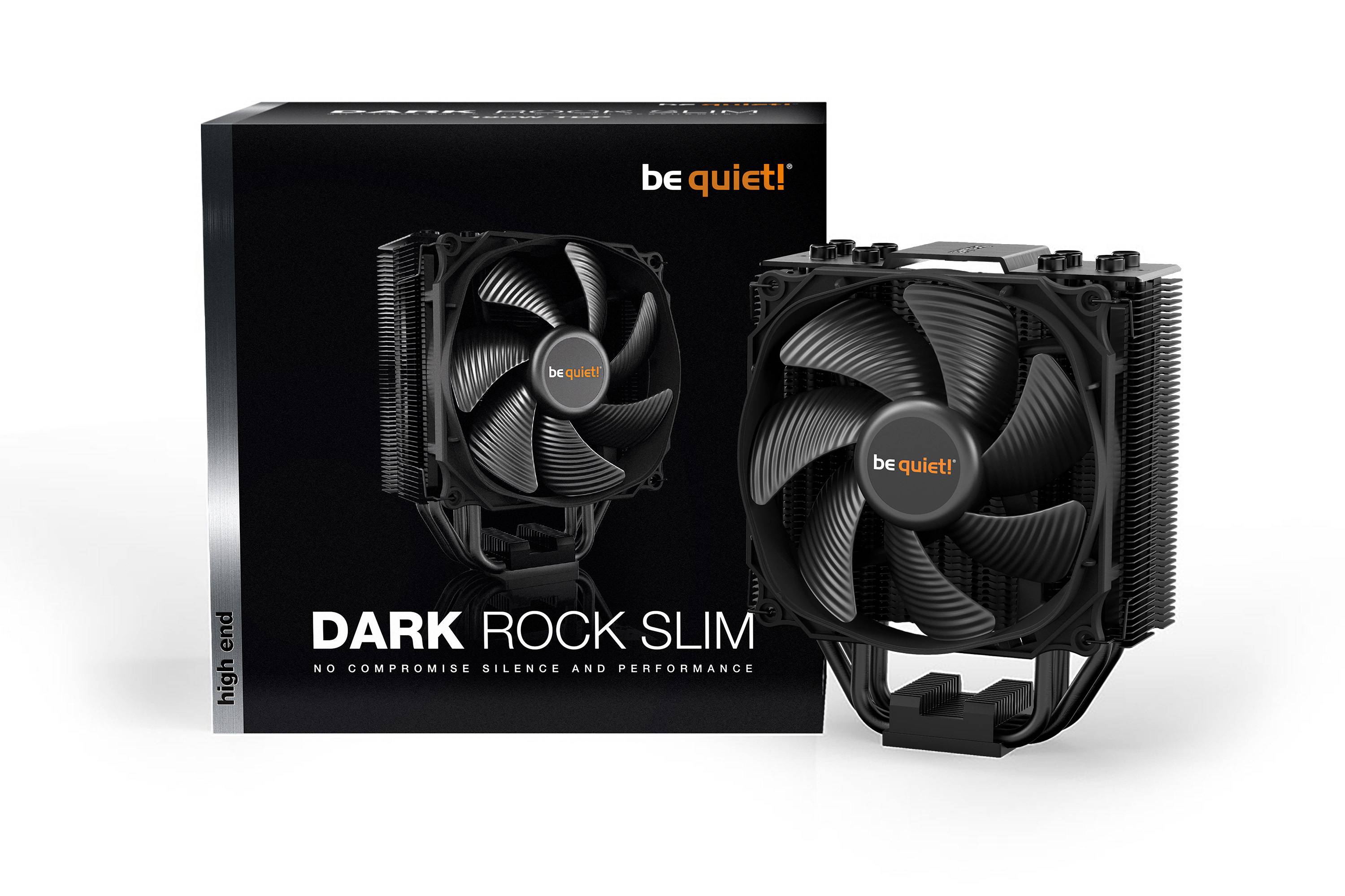 Rca Informatique - image du produit : DARK ROCK SLIM SILENTWINGS PWM FAN 180W TDP