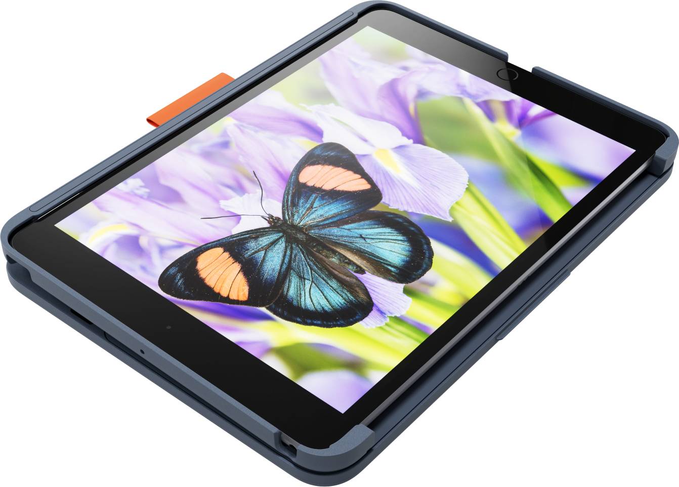 Rca Informatique - image du produit : RUGGED LITE F. IPAD 7.+8.+9.GEN - CLASSIC BLUE - UK - EMEA-914