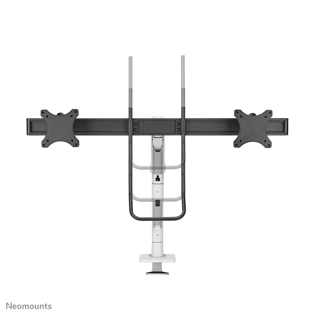 Rca Informatique - image du produit : NEOMOUNTS SELECT DESK MOUNT DOUBLE DISPLAY CROSSBAR (TOPFIX