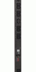 Rca Informatique - image du produit : METERED RACK-MOUNT PDU ZEROU 16A 230V