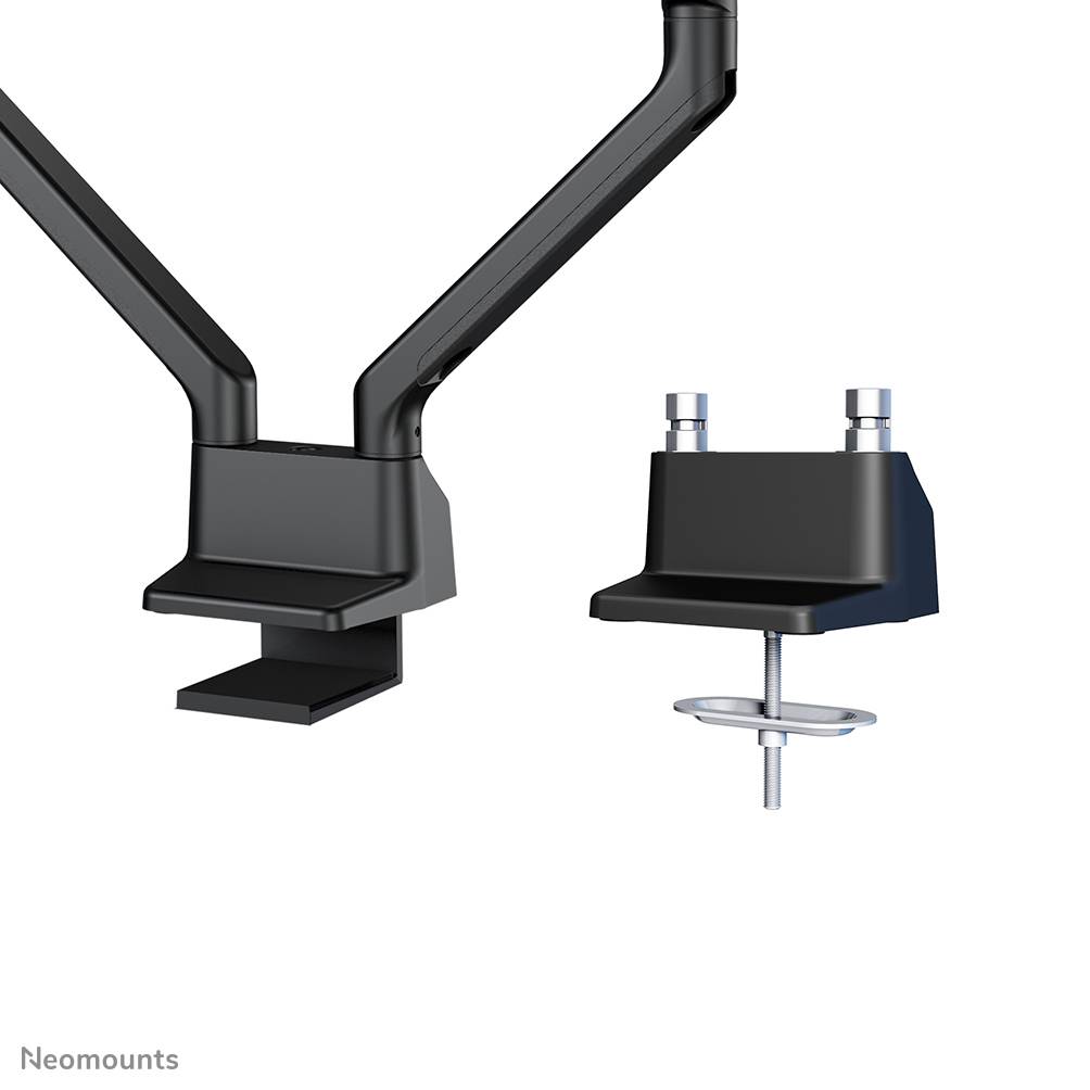 Rca Informatique - image du produit : NEWSTAR FLAT SCREEN DESK MOUNT (CLAMP/GROMMET) BLACK 10-32IN