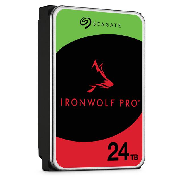 Rca Informatique - image du produit : IRONWOLF PRO 24TB SATA 3.5IN 7200RPM ENTERPRISE NAS