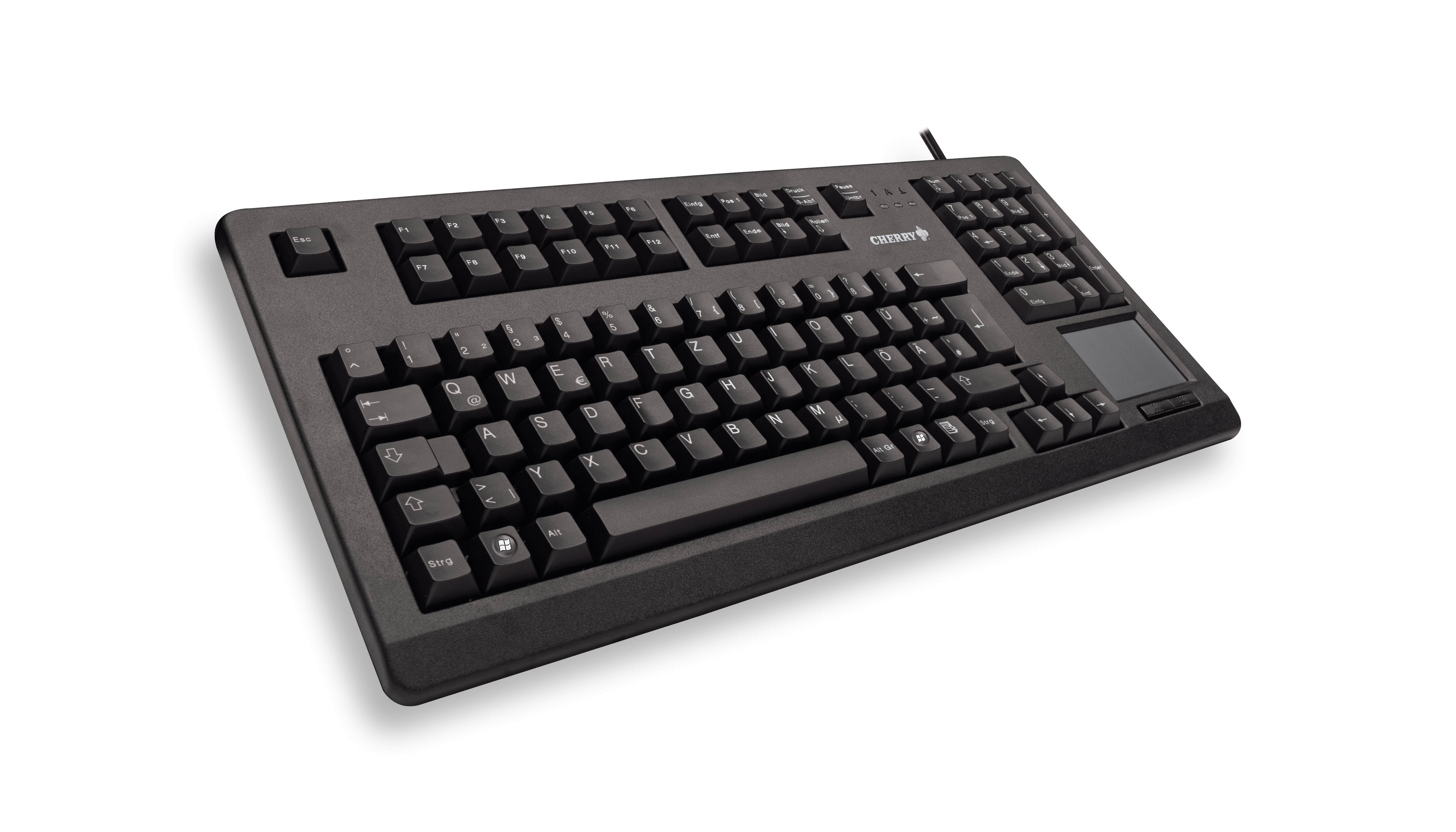 Rca Informatique - image du produit : CHERRY TOUCHBOARD BLACK KEYBOARD USB FRENCH