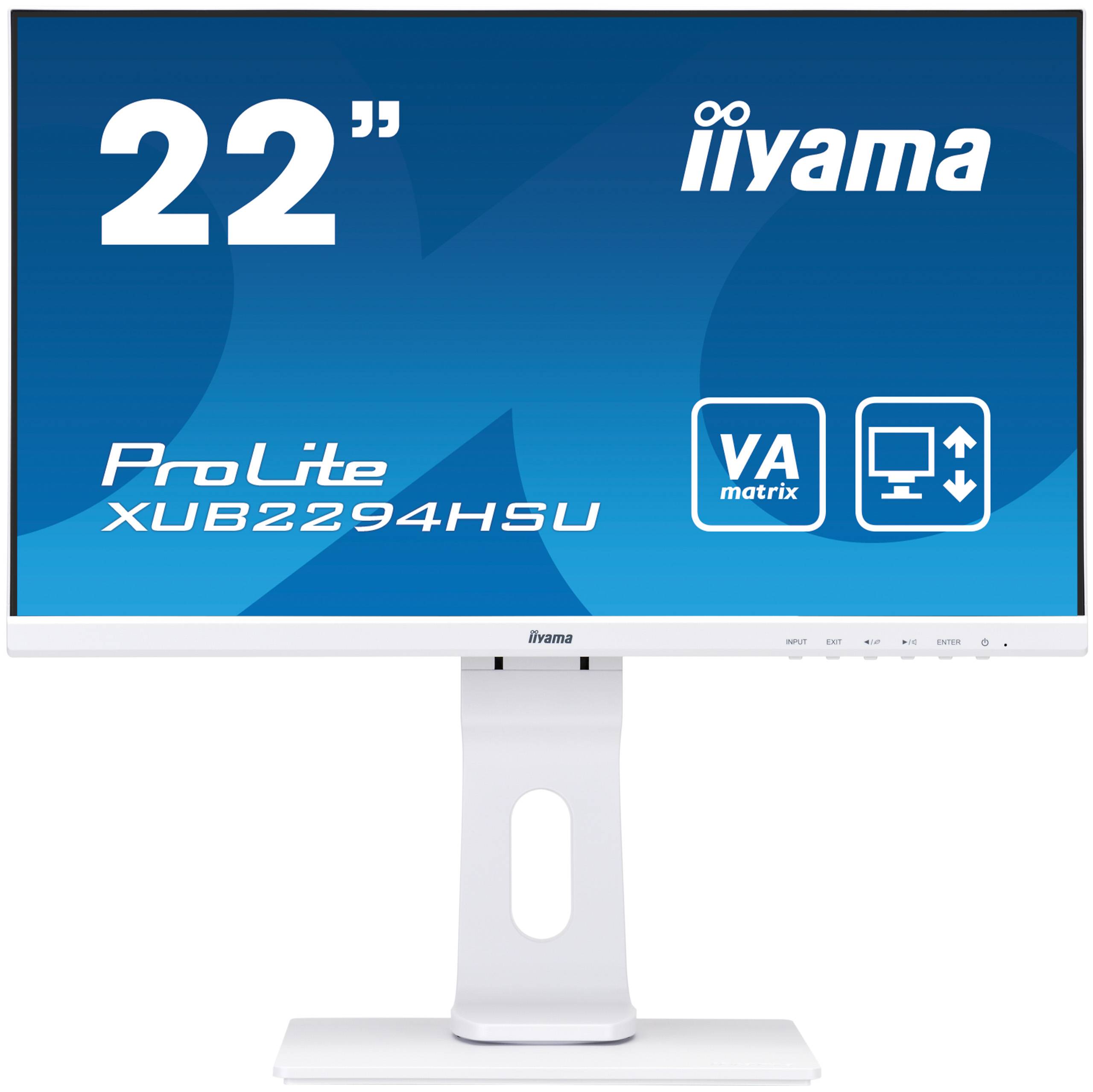 Rca Informatique - Image du produit : XUB2294HSU-W1 3000:1 VGA HDMI 215IN LCD 1920 X 1080 16:9 4MS
