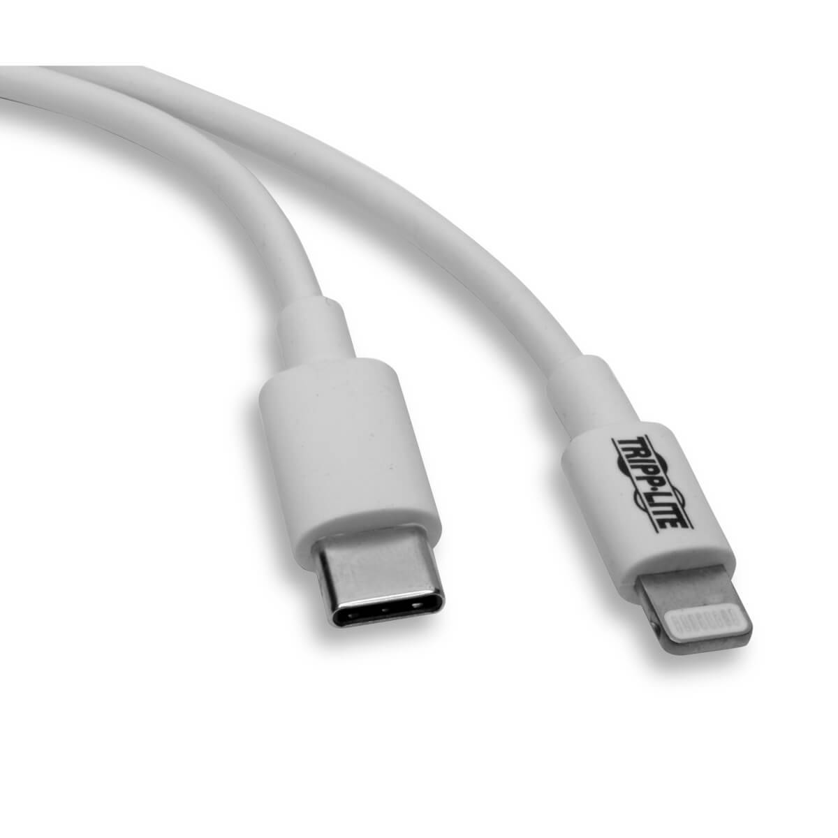 Rca Informatique - image du produit : USB-C TYPE-C SYNC / CHARGE CBL LIGHTNING USB 2.0 WHITE 0.91 M