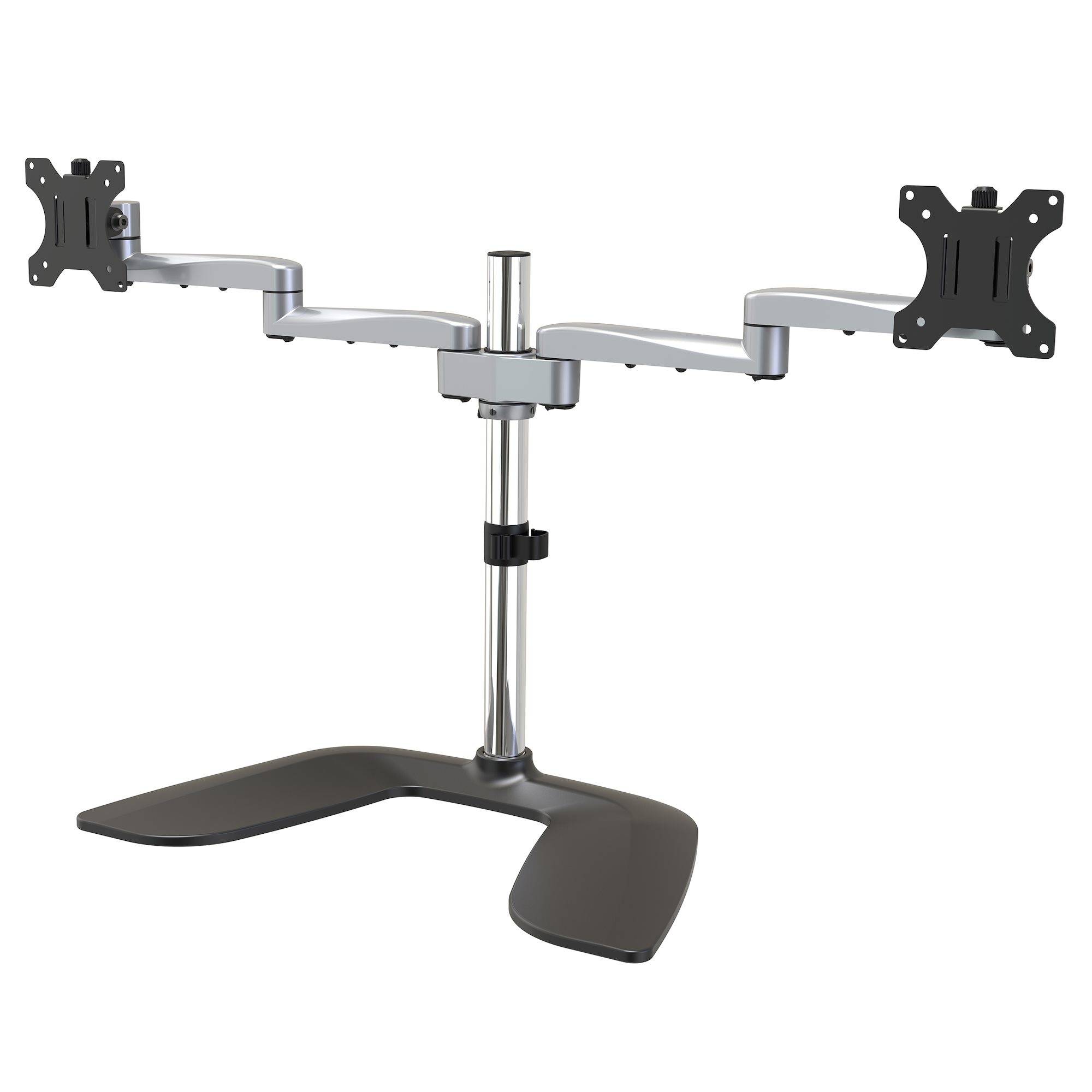 Rca Informatique - Image du produit : DUAL MONITOR STAND - FOR UP TO 32IN MONITORS-ARTICULATING ARMS