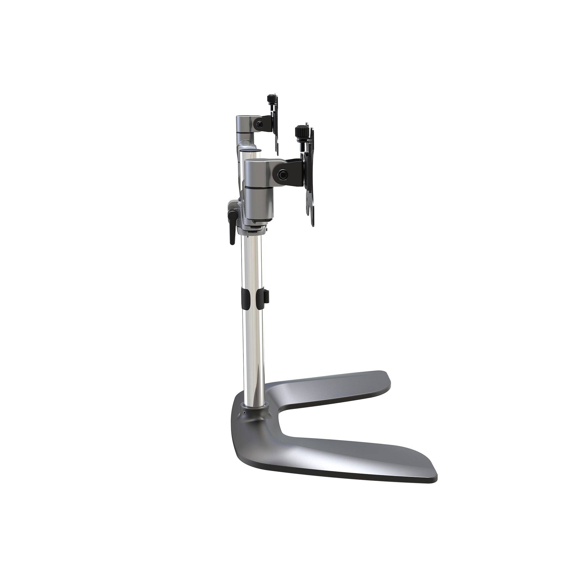 Rca Informatique - image du produit : DUAL MONITOR STAND - FOR UP TO 32IN MONITORS-ARTICULATING ARMS