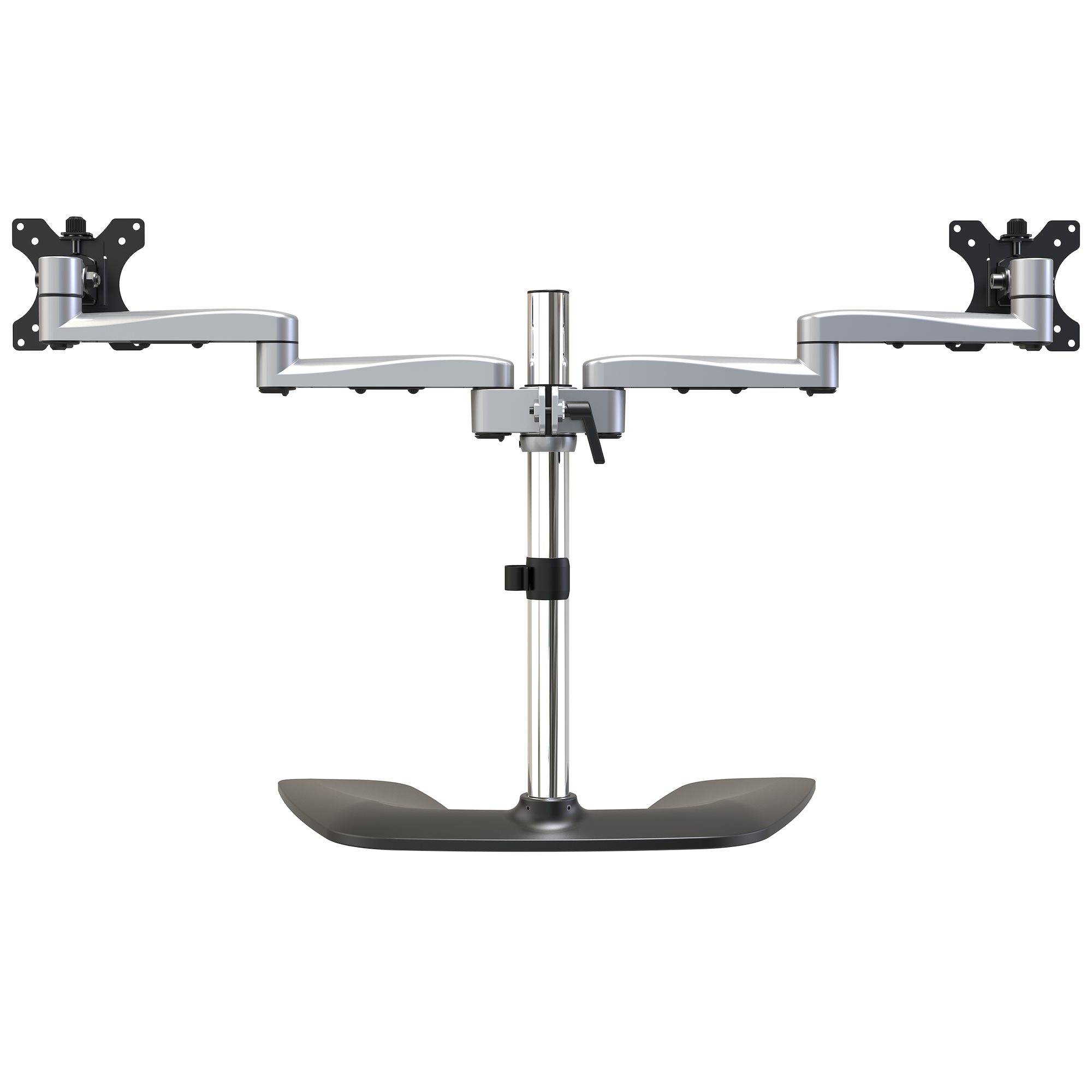 Rca Informatique - image du produit : DUAL MONITOR STAND - FOR UP TO 32IN MONITORS-ARTICULATING ARMS