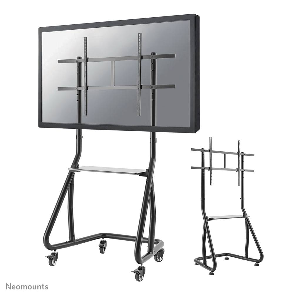 Rca Informatique - Image du produit : MOBILE FLAT SCREEN FLOOR STAND (STAND+TROLLEY) (H152-169 CM)