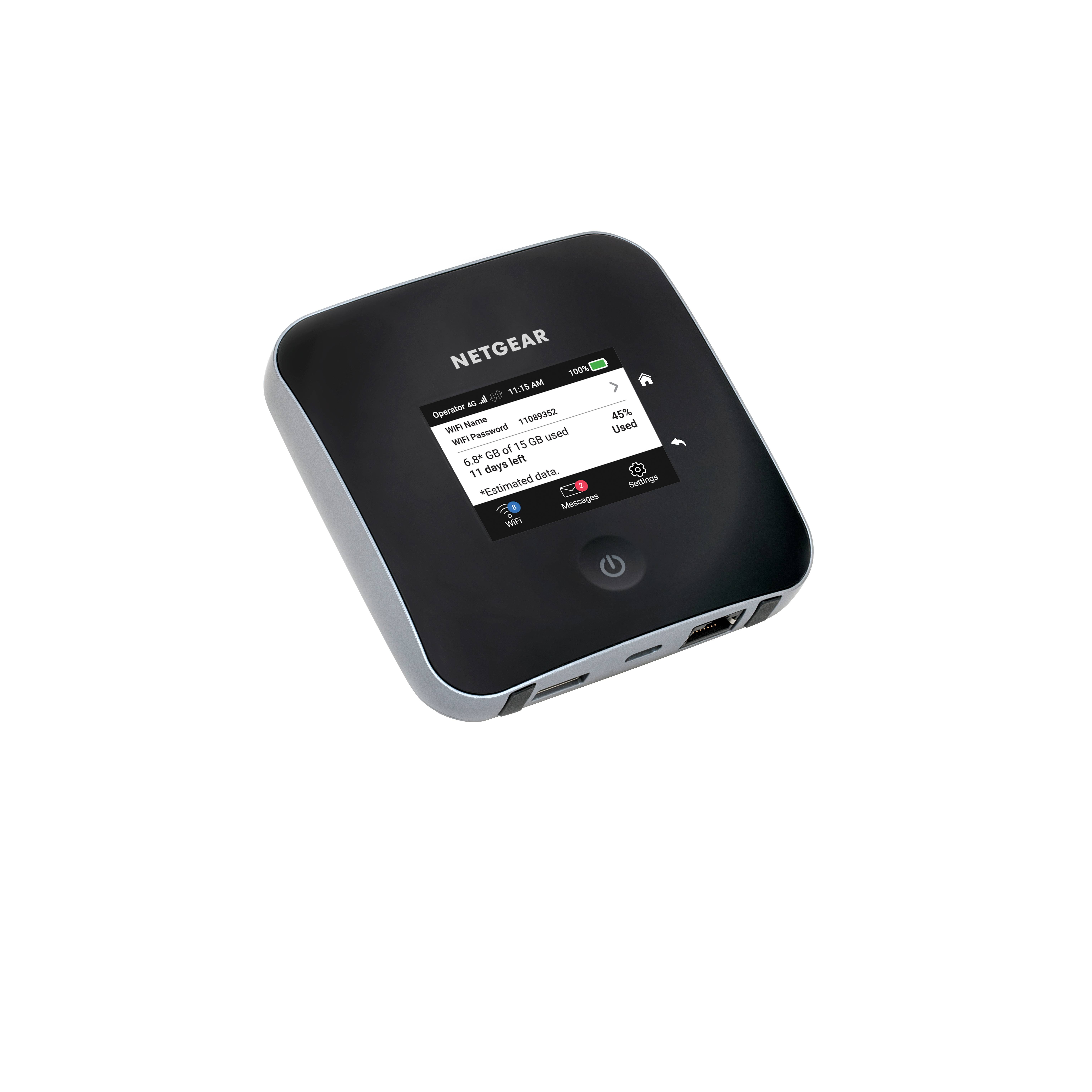 Rca Informatique - image du produit : AIRCARD NIGHTHAWK M2 MOBILE ROUTER BY NETGEAR