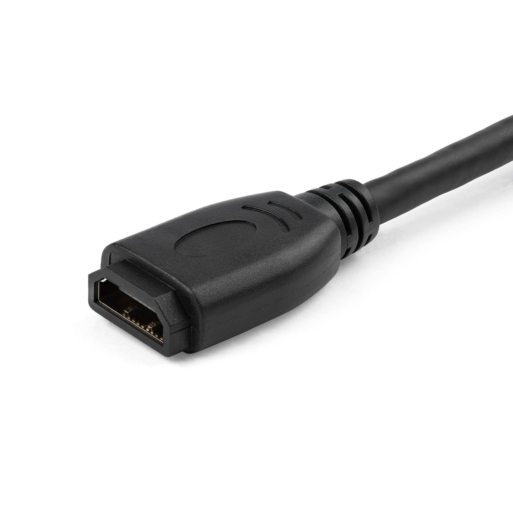 Rca Informatique - image du produit : 6IN HDMI 2.0 PORT SAVER CABLE - GRIPPING CONNECTOR - 4K 60HZ