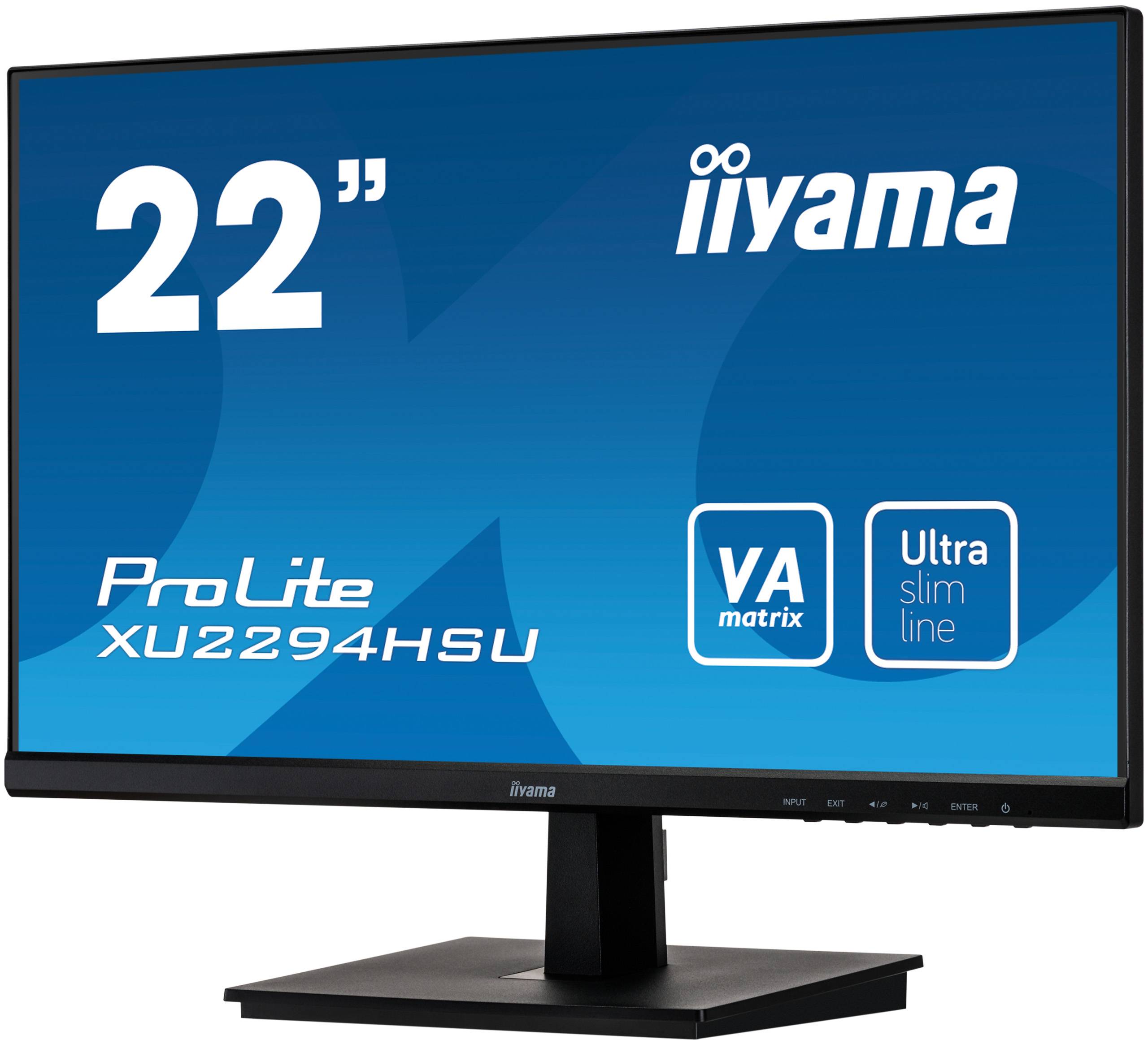 Rca Informatique - image du produit : XU2294HSU-B1 3000:1 VGA HMDI DP 215 IN LCD 1920 X 1080 16:9 4MS