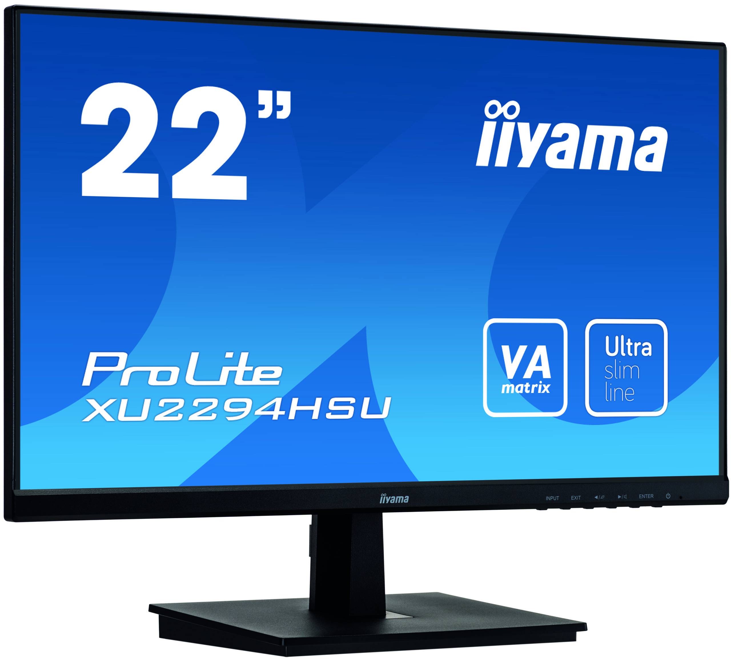 Rca Informatique - image du produit : XU2294HSU-B1 3000:1 VGA HMDI DP 215 IN LCD 1920 X 1080 16:9 4MS