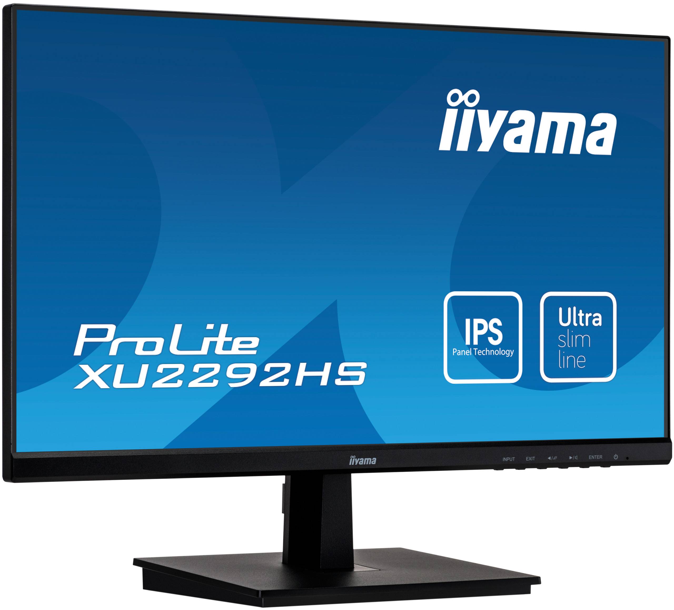 Rca Informatique - image du produit : XU2292HS-B1 1000:1 VHA HDMI DP 215IN LCD 1920 X 1080 16:9 4MS