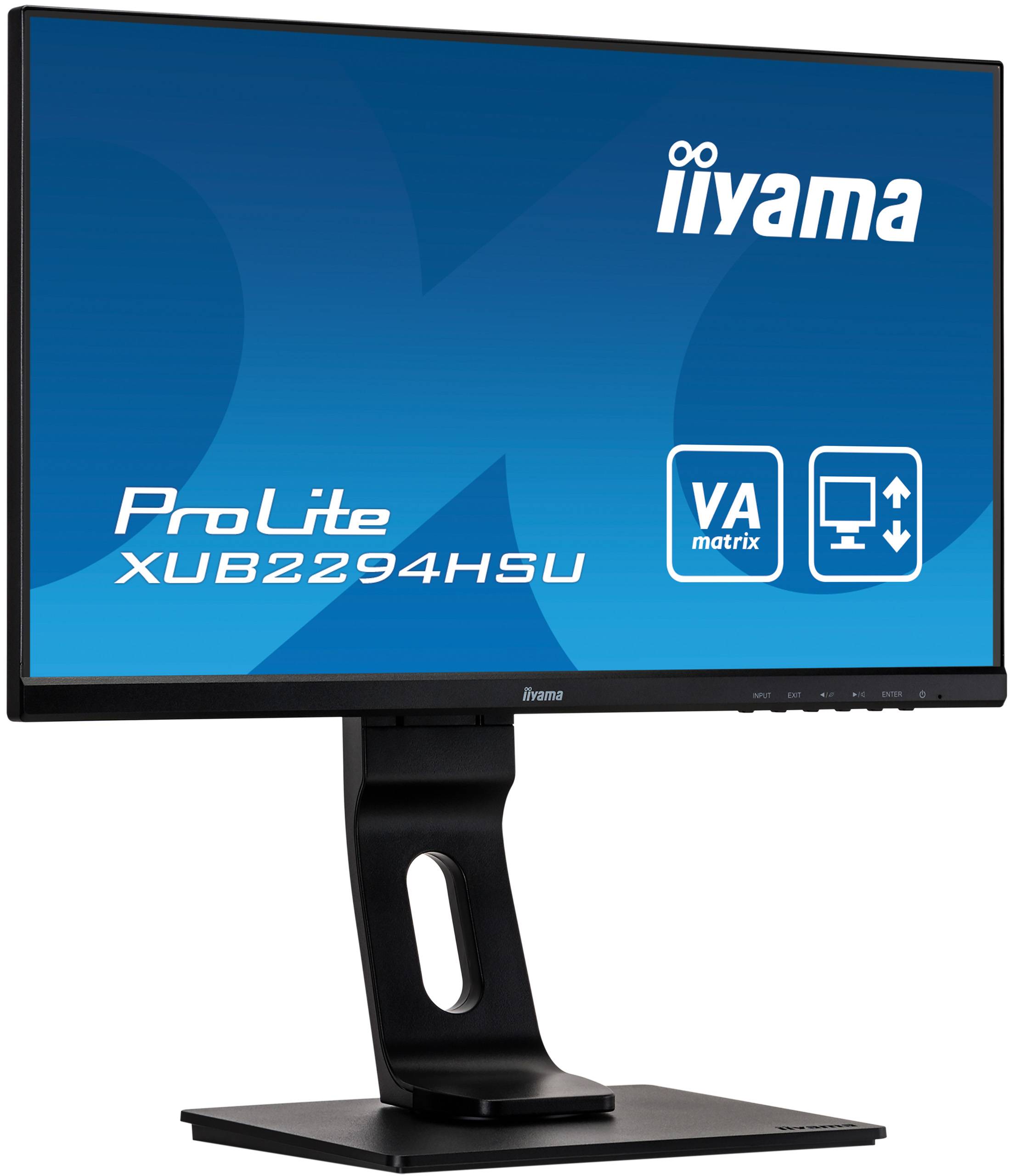 Rca Informatique - image du produit : XUB2294HSU-B1 3000:1 VHA HDMI 215IN LCD 1920 X 1080 16:9 4MS