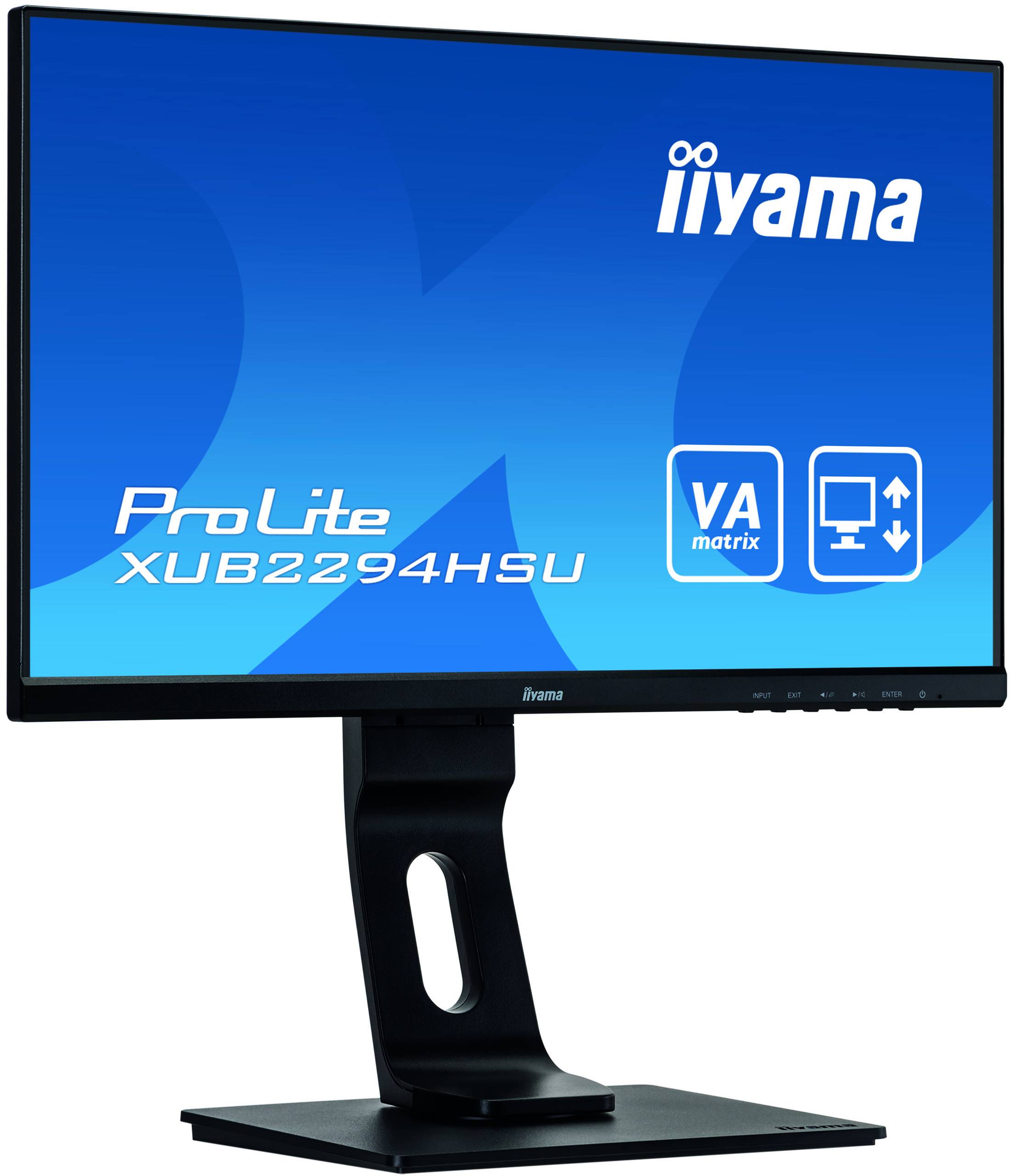 Rca Informatique - image du produit : XUB2294HSU-B1 3000:1 VHA HDMI 215IN LCD 1920 X 1080 16:9 4MS