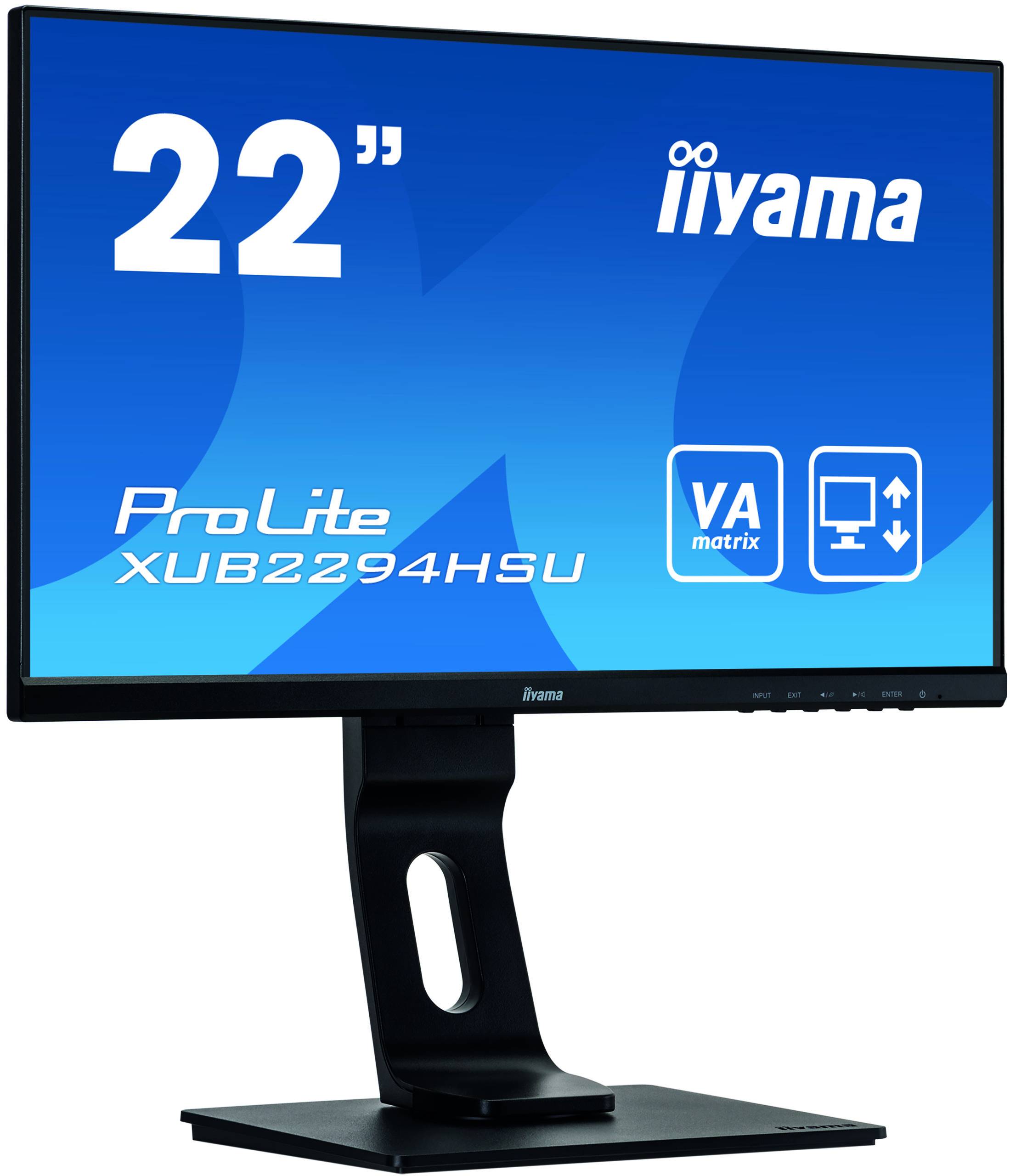 Rca Informatique - image du produit : XUB2294HSU-B1 3000:1 VHA HDMI 215IN LCD 1920 X 1080 16:9 4MS