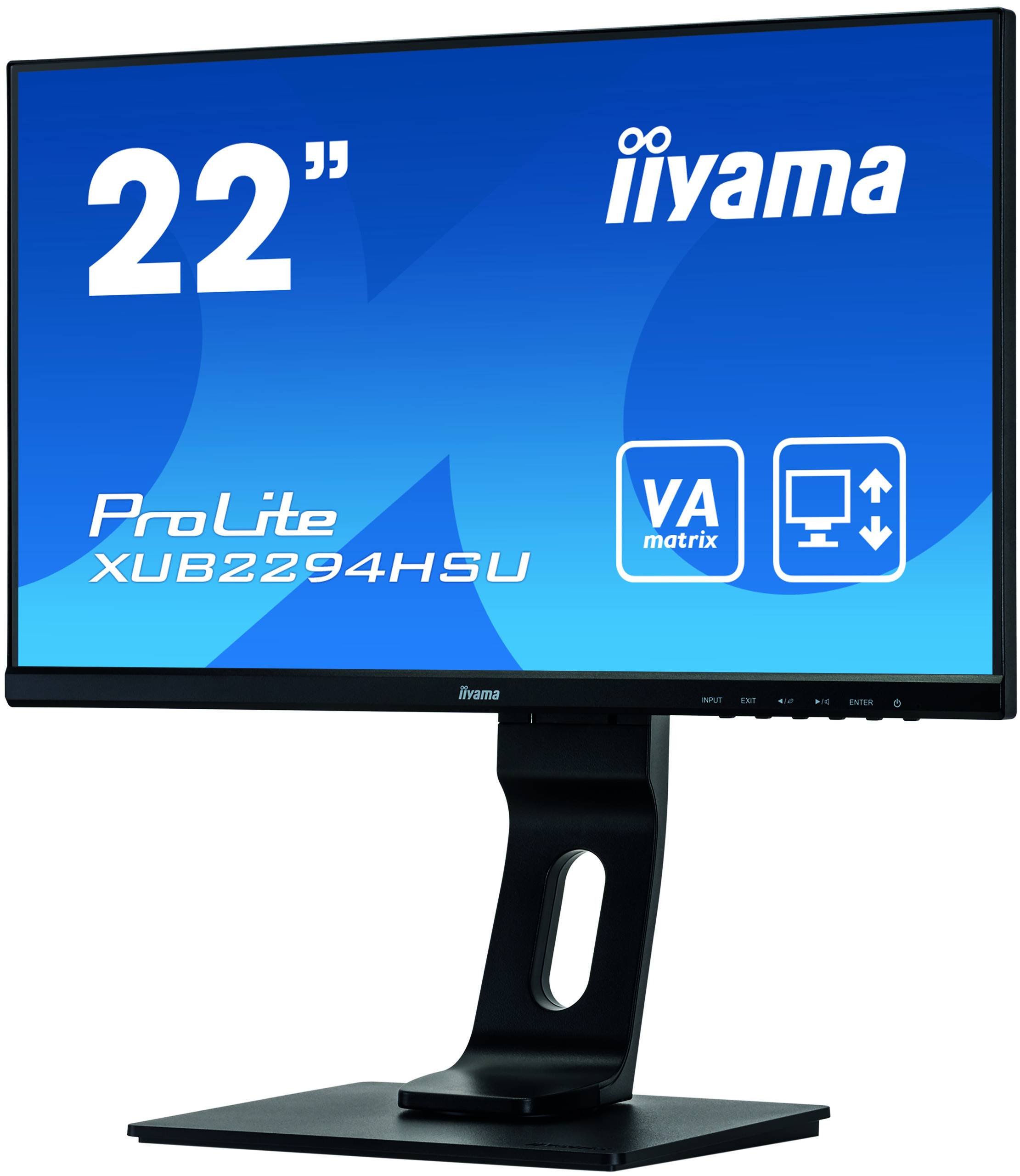 Rca Informatique - image du produit : XUB2294HSU-B1 3000:1 VHA HDMI 215IN LCD 1920 X 1080 16:9 4MS