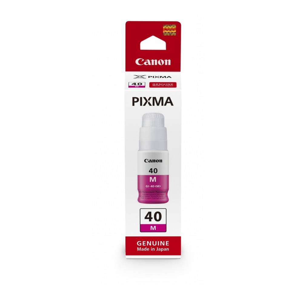 Rca Informatique - Image du produit : INK GI-40 M MAGENTA INK BOTTLE