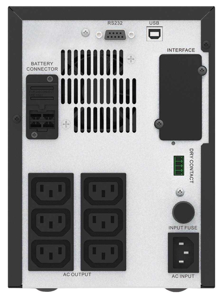 Rca Informatique - image du produit : EASY UPS SMV 1500VA 230V WITH BATTERY BACKUP + SURGE PROTECTIO