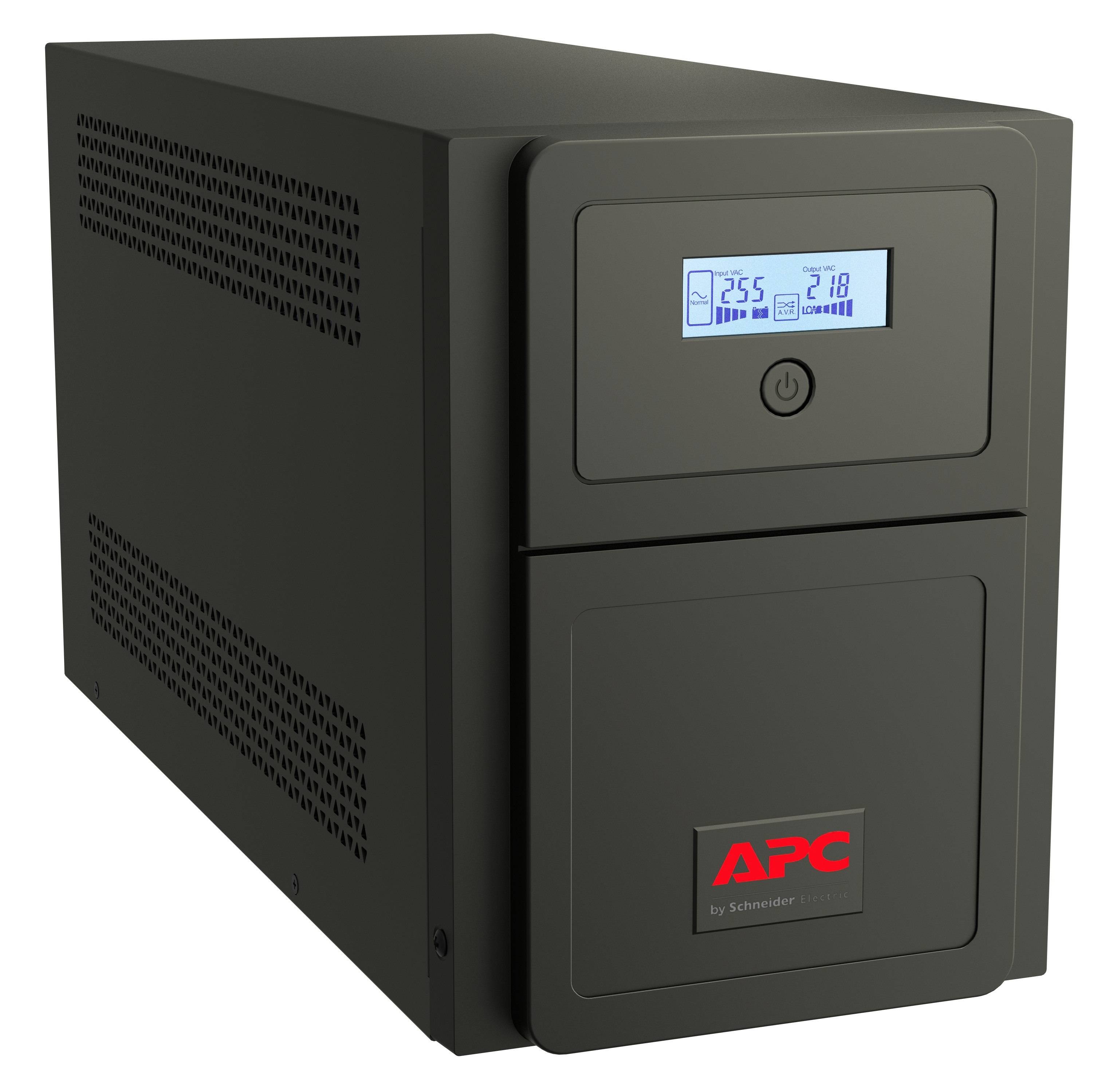 Rca Informatique - image du produit : EASY UPS SMV 750VA 230V WITH BATTERY BACKUP + SURGE PROTECTIO