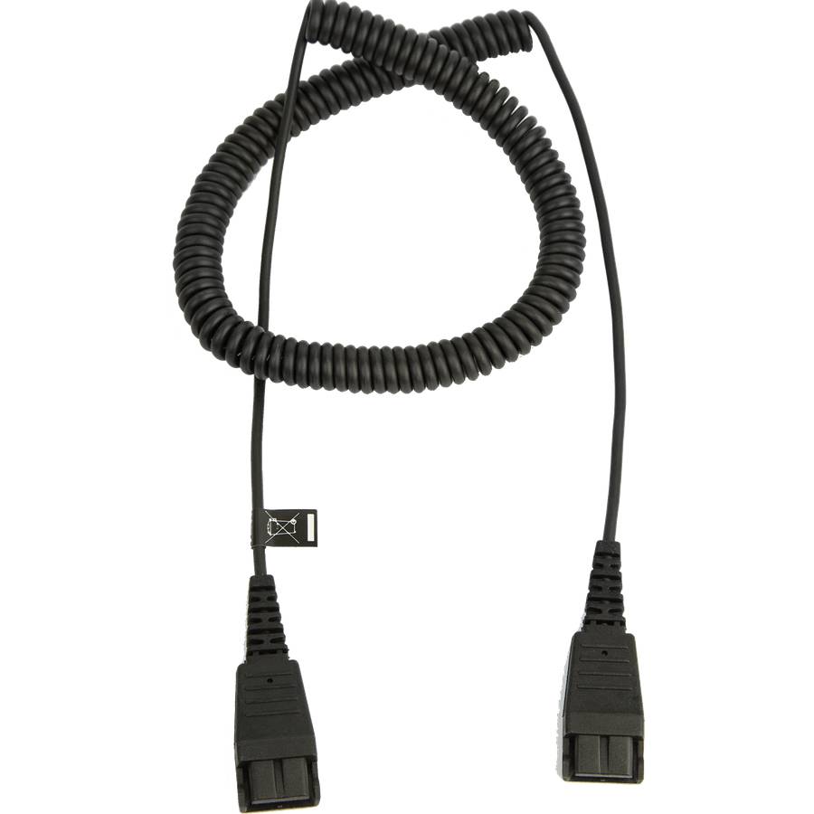 Rca Informatique - image du produit : EXTENSION CABLE 2X QD-KUPPLUNG 0 5 - 2M SPIRAL