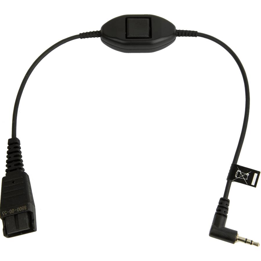 Rca Informatique - image du produit : JABRA HEADSET ADAPTOR CABLE 2.6MM JACK