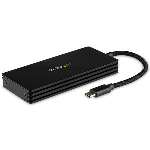 Rca Informatique - image du produit : M.2 SSD ENCLOSURE FOR M.2 SATA DRIVES - USB 3.1 GEN 2 - USB-C