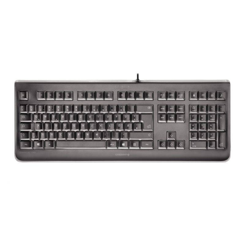 Rca Informatique - image du produit : CHERRY KC 1068 KEYBOARD CORDED CZECHIA / SLOVAKIA BLACK