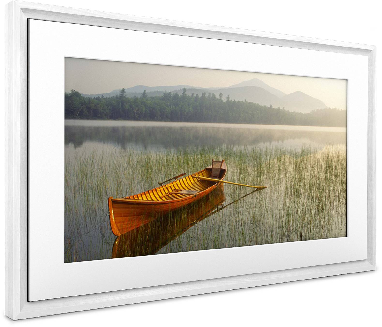 Rca Informatique - image du produit : MEURAL 21.5 IN (55 CM) CANVAS WHITE WOOD FRAME