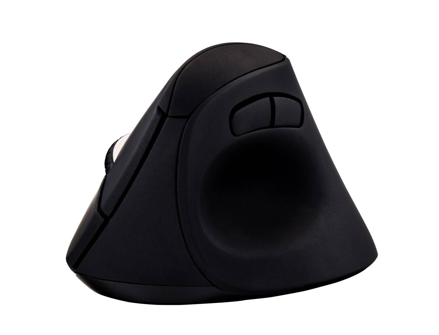 Rca Informatique - image du produit : SOURIS VERTICAL ERGO WIRELESS 2.4GHZ 6 BOUTONS NOIR